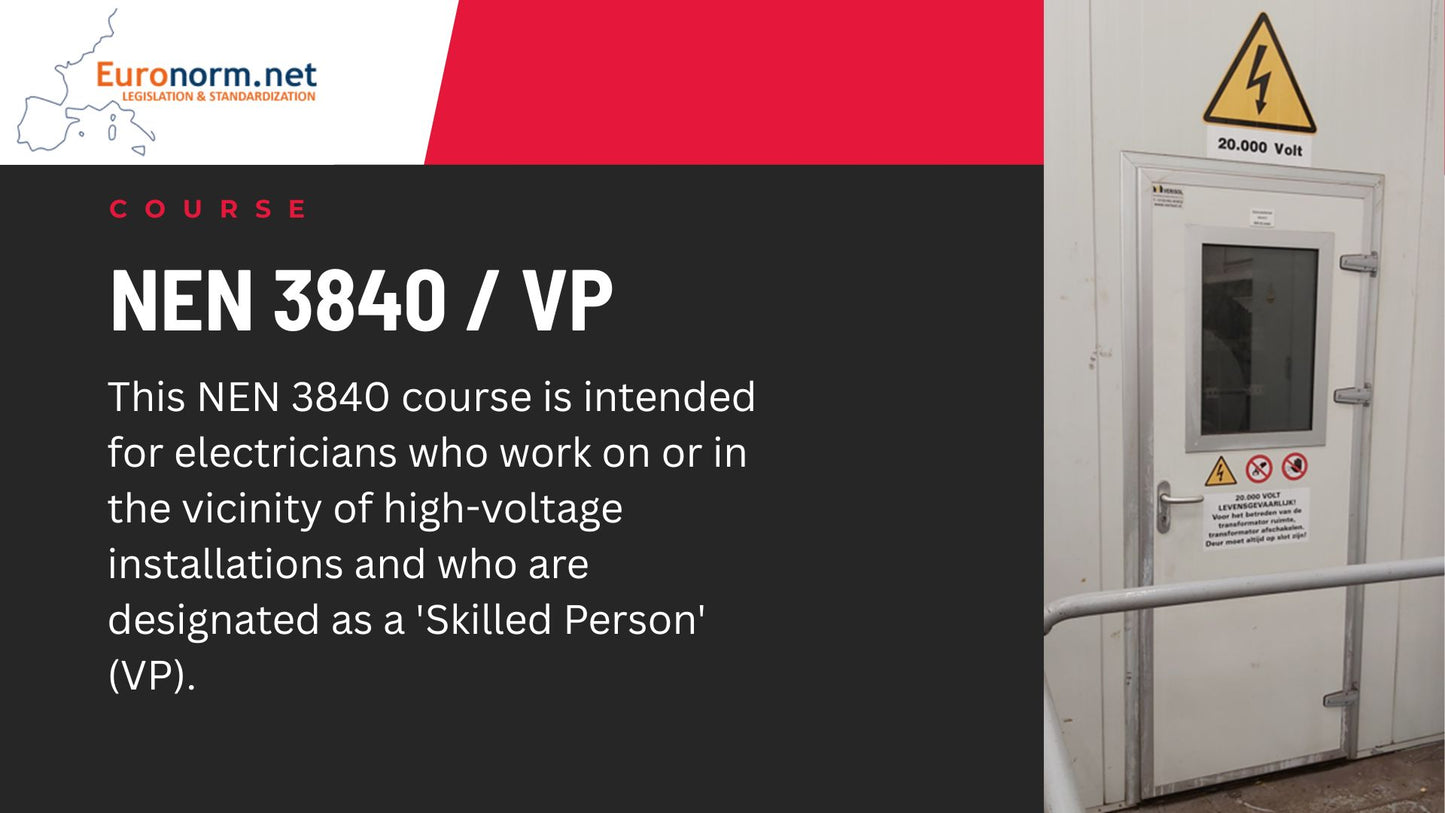 Course NEN 3840 VP EN