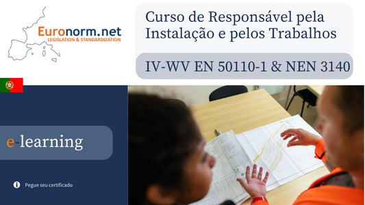 Curso de responsavel pela instalacao NEN 3140