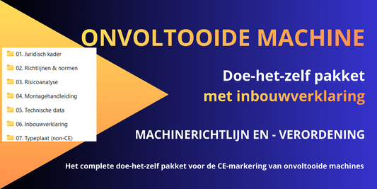 DIY dossier voor onvoltooide machines met IBV