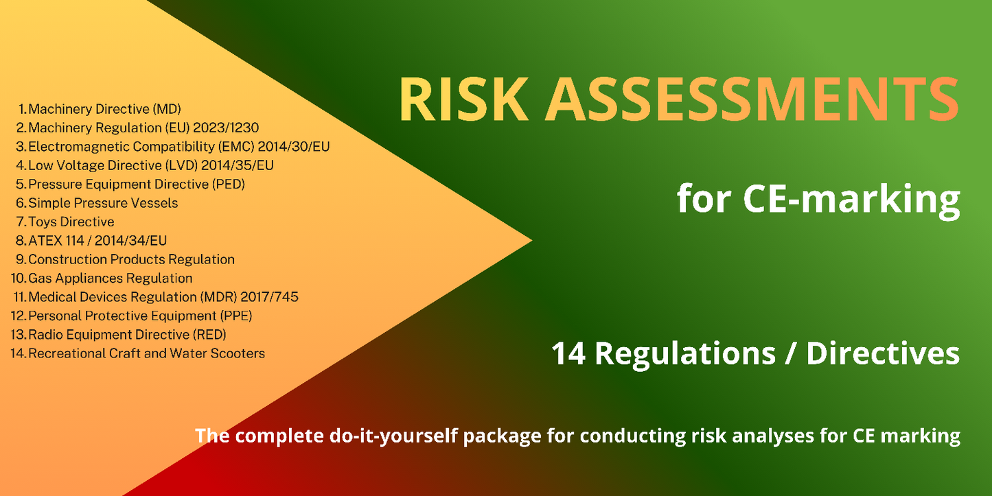 DIY package for risk assessments for ce-marking
