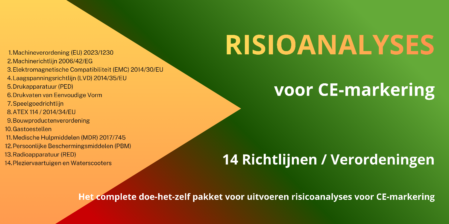 DIY pakket risicoanalyses voor ce-markering