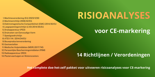 DIY pakket risicoanalyses voor ce-markering