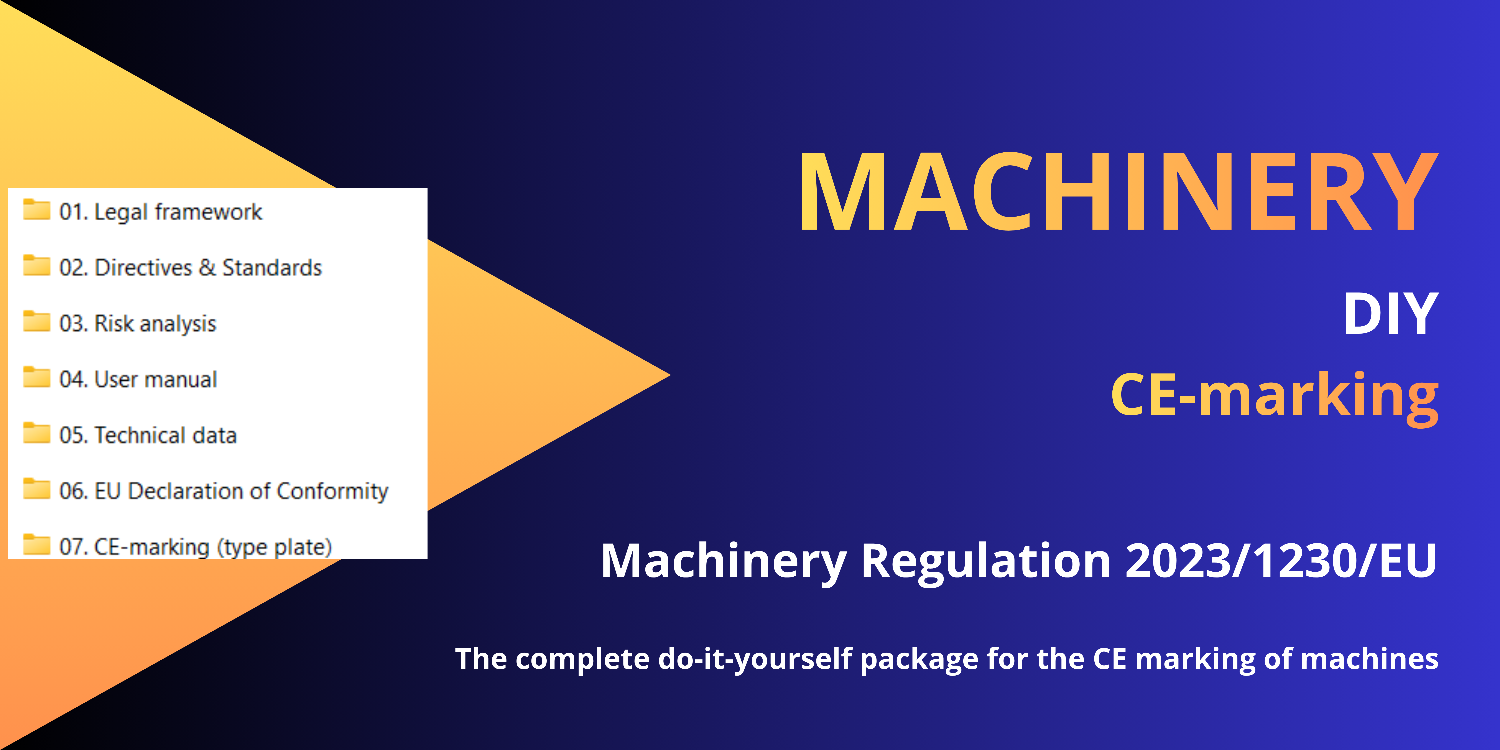 DIY technical file for ce-marking of machinery regulation
