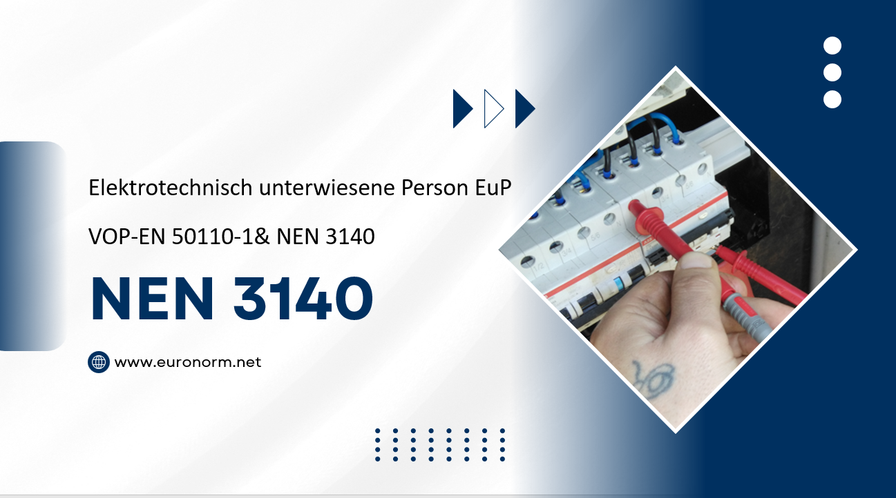 Kurs Elektrotechnisch unterwiesene Person EuP-VOP-NEN_3140
