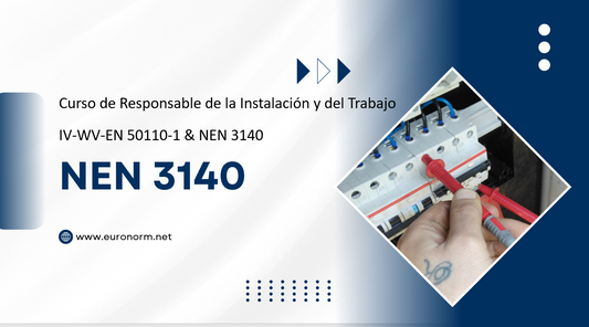 Curso de Responsable de la Instalación y del Trabajo IV-WV NEN 3140 ES