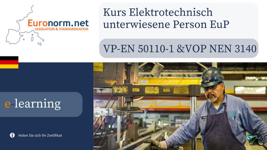 Kurs Elektrotechnisch unterwiesen person EuP
