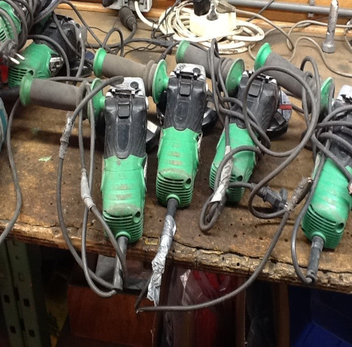 Afgekeurde elektrische apparaten