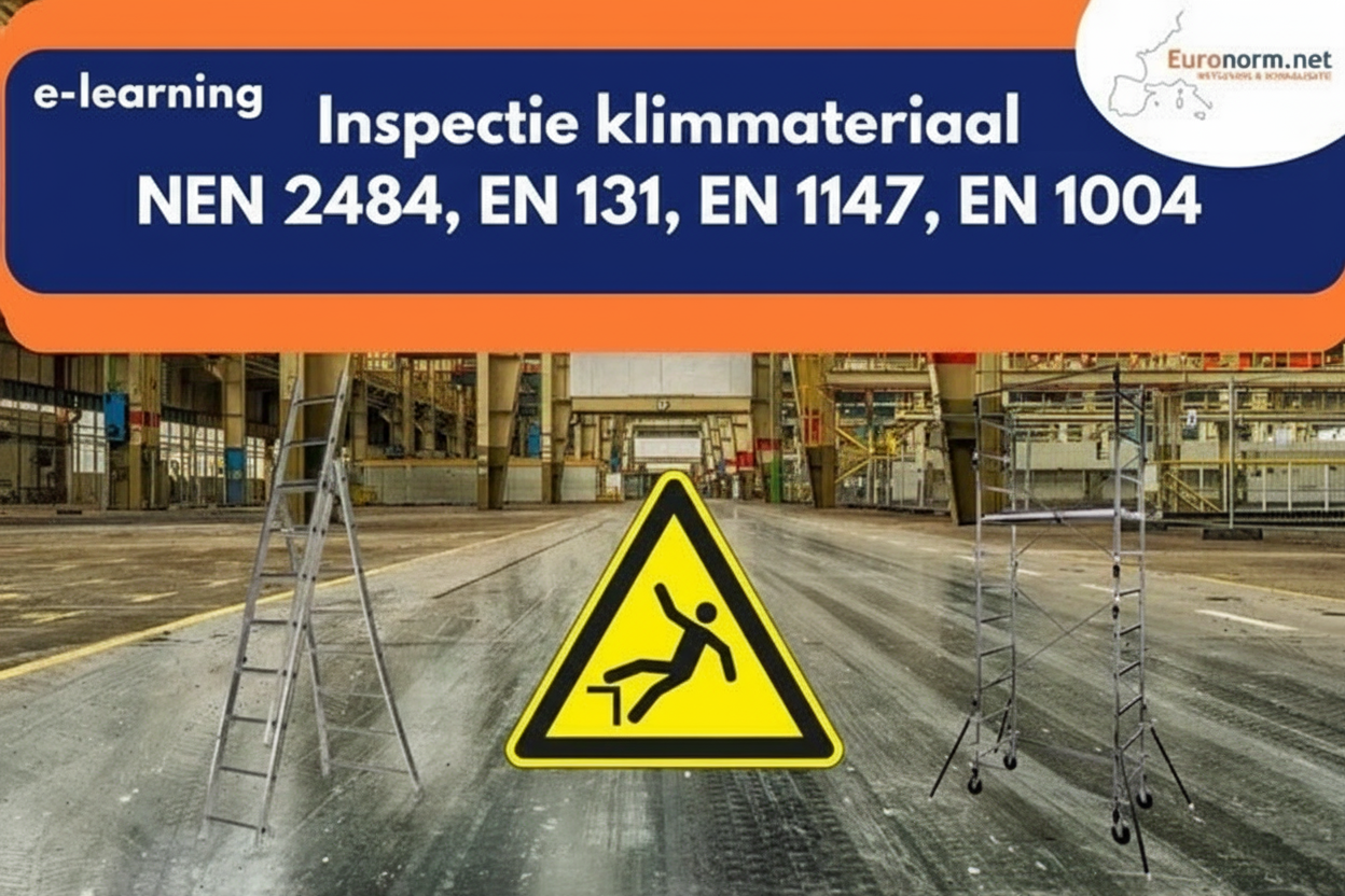 inspectie-klimmateriaal-cursus nen 2484 en 131, en 1147, en 1004
