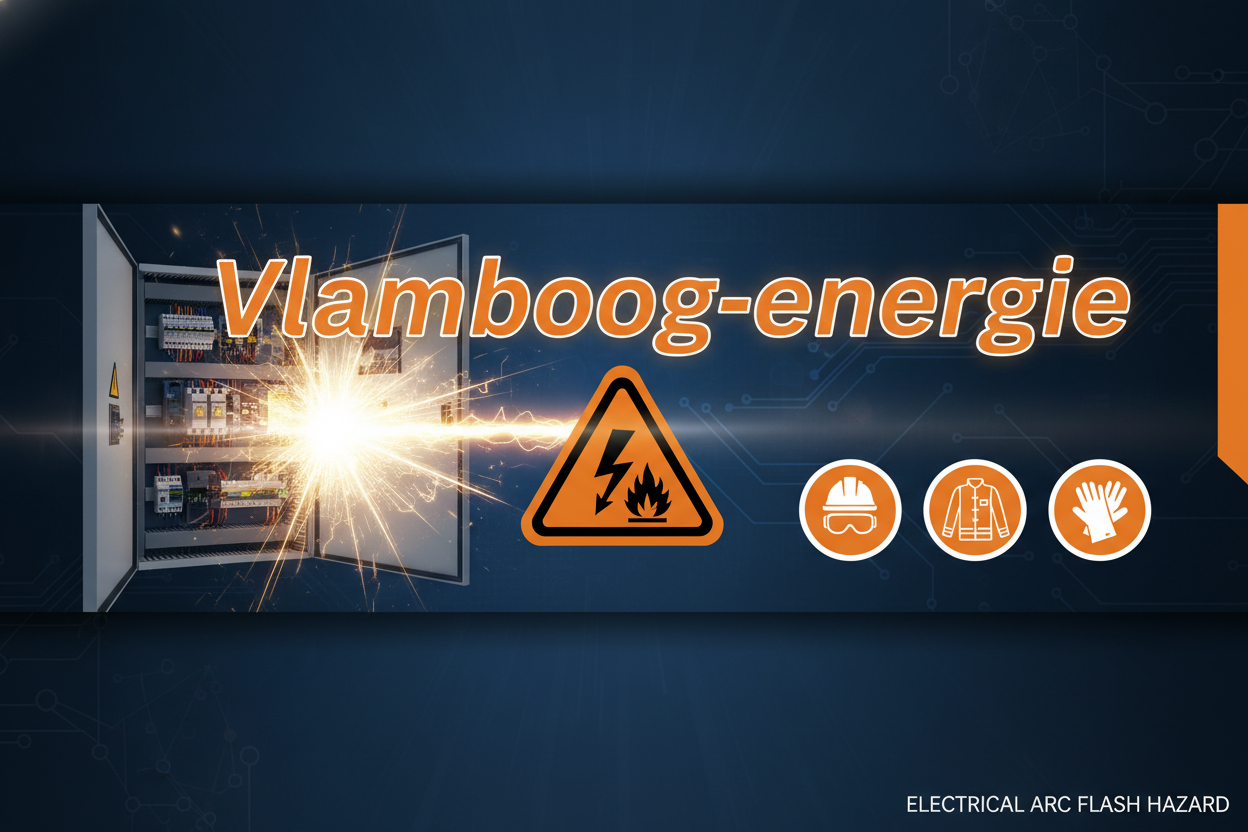 Vlamboog-energie Banner